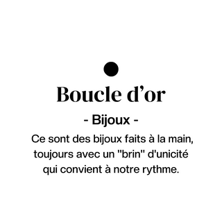 BOUCLE D'OR