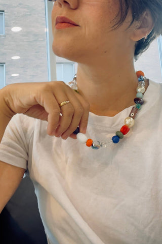 YELLOW DOT Playful Necklace