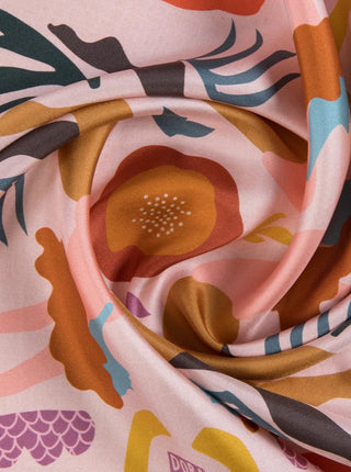 DORA NOLA Small Silk Scarf - Elle