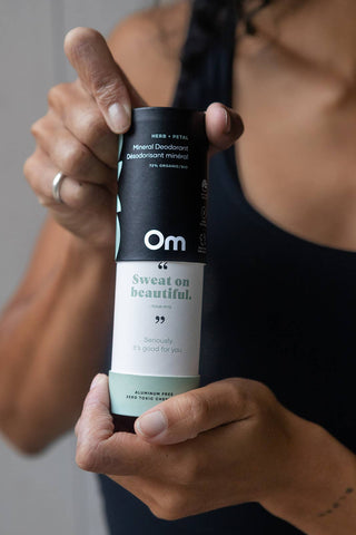 OM ORGANICS Mineral Deodorant - Herb + Petal