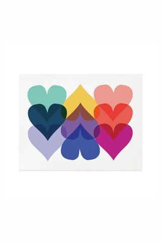 HALFPENNY POSTAGE Lots of Love Card