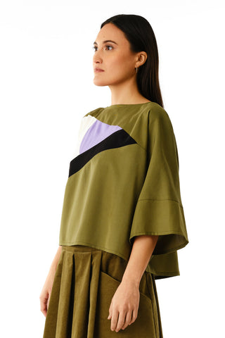 JENNIFER GLASGOW Lacerta Blouse