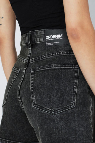DR DENIM Short Nora - Noir Goudron