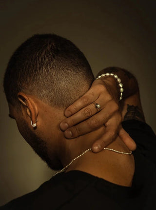 SARAH BIJOUX Pearl Signet Ring