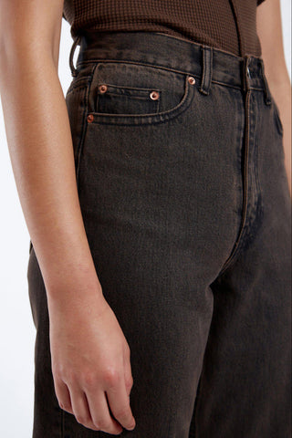DR DENIM Jeans Echo - Tar Jet Brown