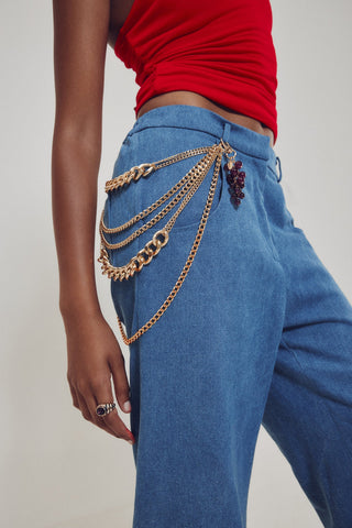 HILARY MACMILLAN Capri Denim