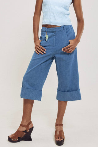 HILARY MACMILLAN Capri Denim