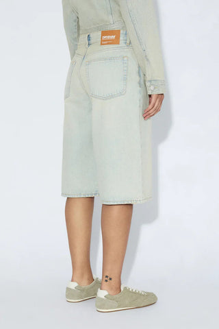 DR DENIM Bree Shorts - Stream Pale Vintage