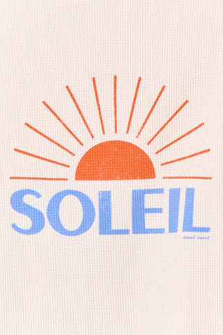 ÉMOI ÉMOI T-Shirt Soleil - Crème
