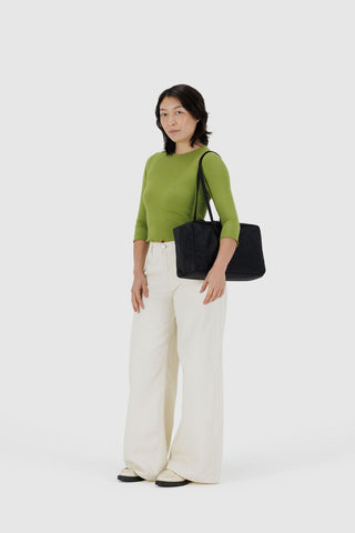 BAGGU Medium Bowler Bag - Black