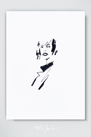 FRED JOURDAIN Poster Sketch