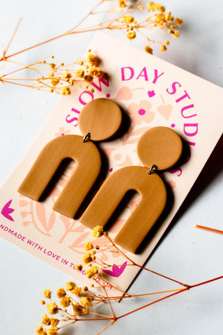 SLOW DAY STUDIOS Arch Earrings