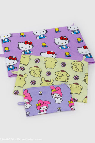 BAGGU Go Pouch - Hello Kitty and Friends Floral