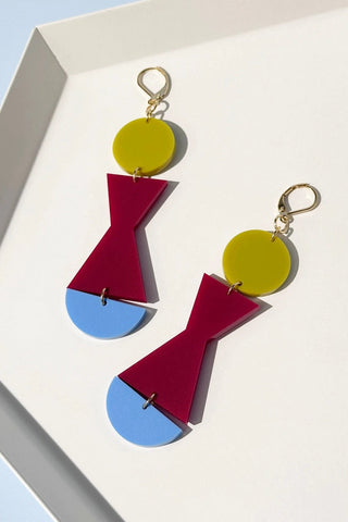 COMBINIST GOOD Abstract Earrings