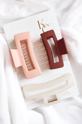 KITTEN CLAWS CLIPS Hair Clips Blush