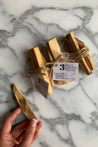 ESSENCE OF LIFE ORGANICS Pack of 3 Palo Santo sticks