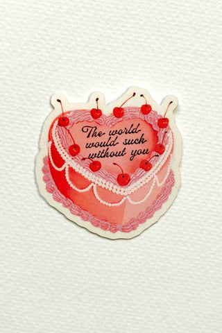 ARTBABY & CO. Vintage Cake Sticker