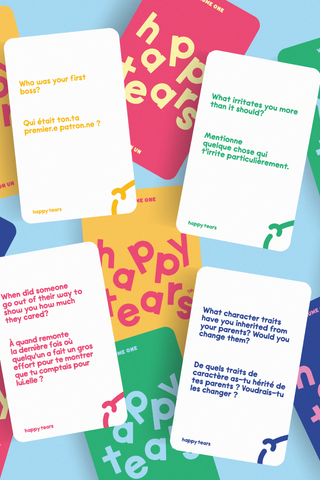 HAPPY TEARS Conversation Game - Volume 1