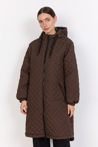 SOYACONCEPT Fenya 73 Coat - Hot Fudge
