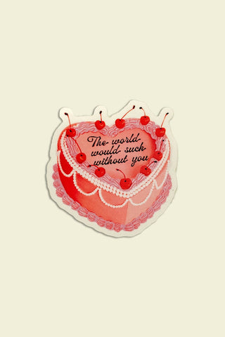 ARTBABY & CO. Vintage Cake Sticker