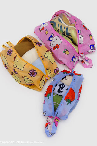 BAGGU Pochette ZIP 3D - Hello Kitty and Friends Florals