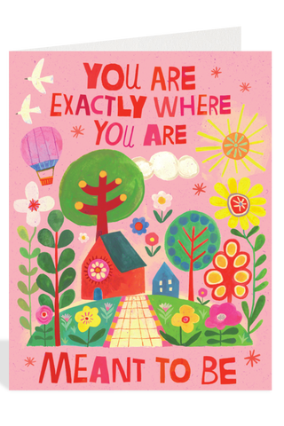 HALFPENNY POSTAGE Meant to Be Card