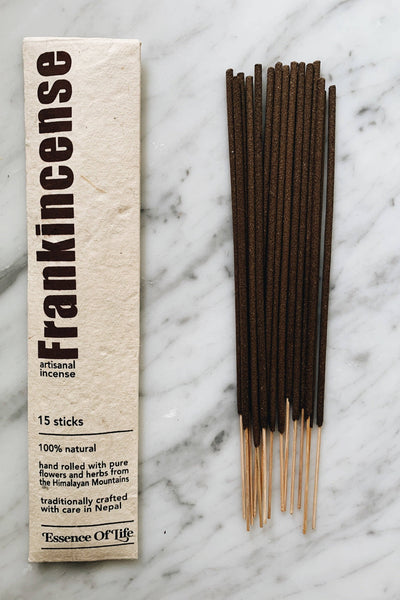 ESSENCE OF LIFE ORGANICS Artisanal Incense - Frankincense