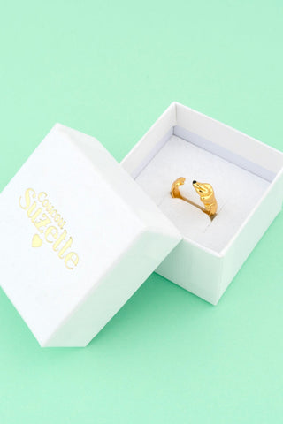 HELLO SUZETTE Dachshund Ring