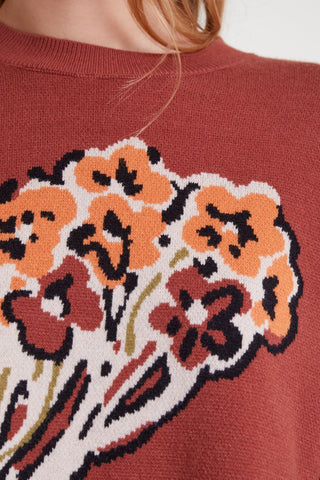 COMPANIA FANTASTICA Sweater Bouquet 