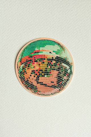ARTBABY &amp; CO. Disco Mirrorball Sticker