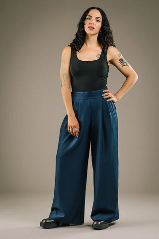 MERCEDES MORIN Paloma pants - Navy
