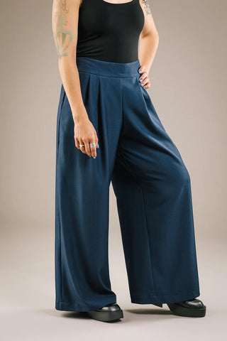 MERCEDES MORIN Paloma pants - Navy