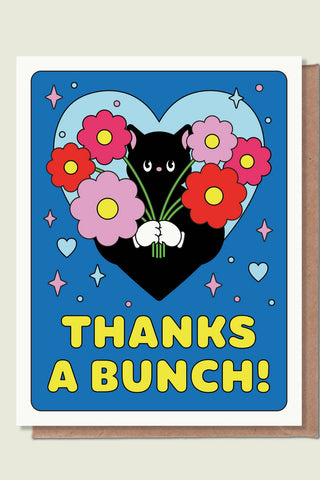 SWORD RABBIT STUDIO Greeting Card Thanks A Bunch