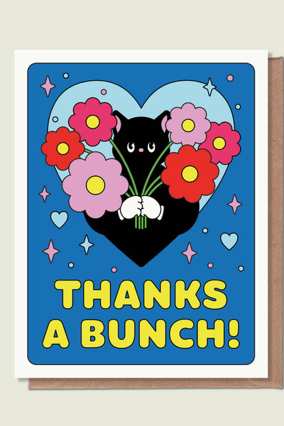 SWORD RABBIT STUDIO Greeting Card Thanks A Bunch
