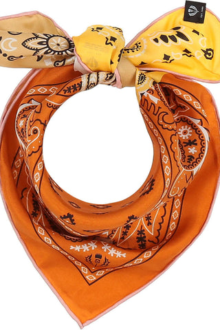 FRAAS Silk Scarf Bandana Patchwork