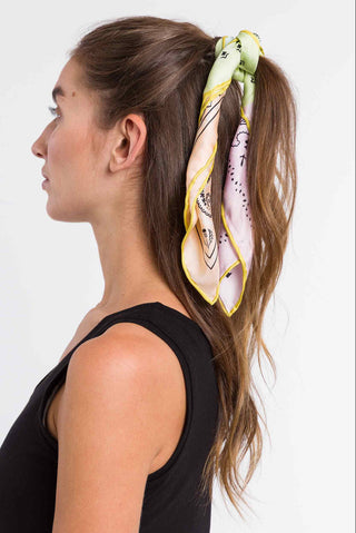 FRAAS Silk Scarf Bandana Patchwork