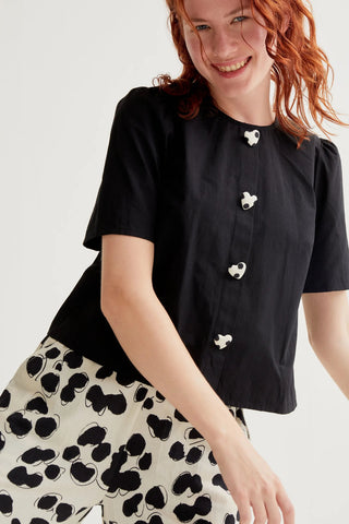 COMPANIA FANTASTICA Blouse Boutons Coeur