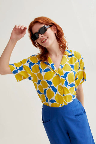 COMPANIA FANTASTICA Chemise - Citron