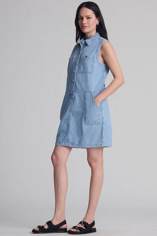 MAVI Simla Dress - Blue Gold