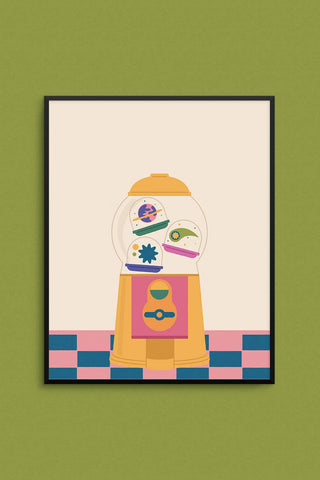 MAD LOVE CREATIVE Poster Galaxy Capsules