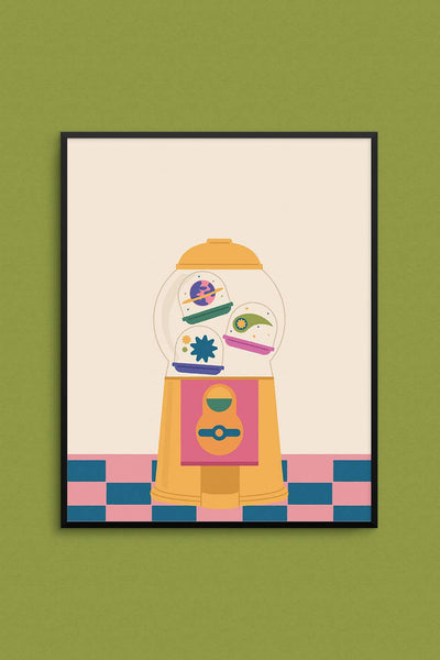 MAD LOVE CREATIVE Poster Galaxy Capsules