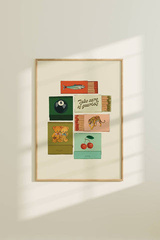 ARTBABY &amp; CO. Matchbox Poster