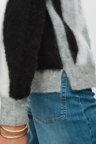 NUMPH Nusuri Sweater - Light Gray Mel