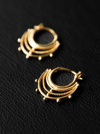 BLACK KALA Cosmic Rings - Gold