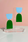Bleu pastel | Vert