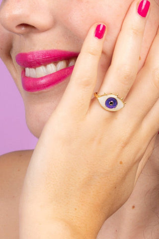 COUCOU SUZETTE Eye Mood Ring 
