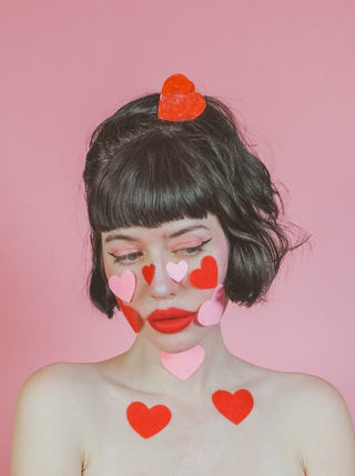 COUCOU SUZETTE Pince à Cheveux - Coeur, parfaite idée de cadeau pour femme.