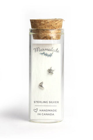 MARMALADE Moon + Star Stud Earrings