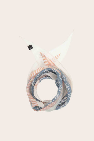 FRAAS Diamond Paisley Pattern Silk Scarf