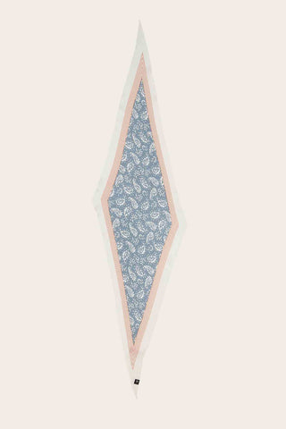 FRAAS Diamond Paisley Pattern Silk Scarf